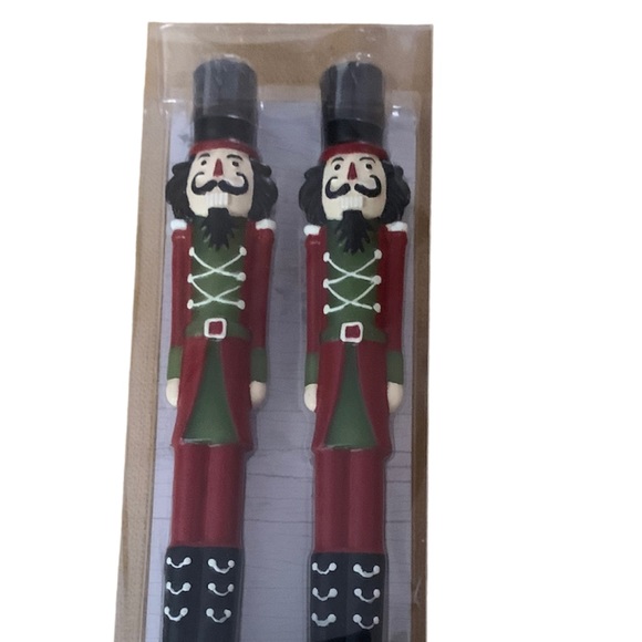 Pier 1 Accents Pier Nutcracker Taper Candles Set Poshmark